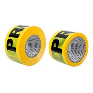 TRUPER Cinta plástica "PROHIBIDO" amarillo/negro